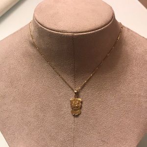 Gold Lion pendant